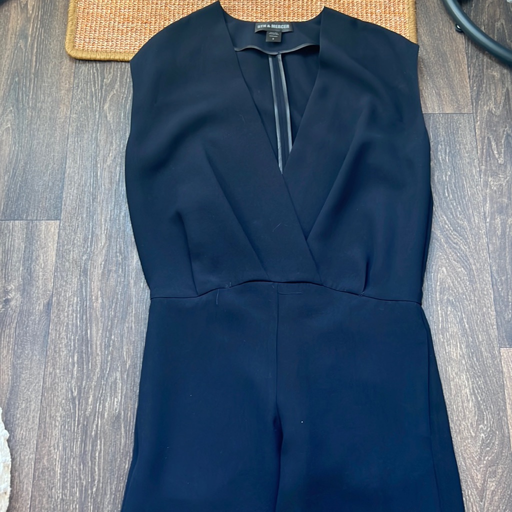 5th & Mercer Black Jumpsuit